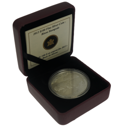 Pre-Owned 2013 Canada Bison Stampede $100 Proof Silver Coin - VAT Free