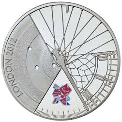 Pre-Owned 2012 UK London 2012 Paralympic Games £5 Proof Silver Coin - VAT Free
