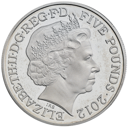 Pre-Owned 2012 UK London 2012 Paralympic Games £5 Proof Silver Coin - VAT Free