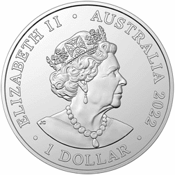 Pre-Owned 2022 Australian Zoo Sumatran Elephant 1oz Silver Coin - VAT Free