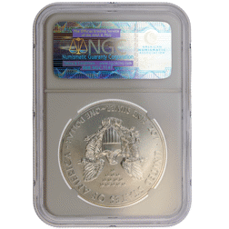 Pre-Owned 2012 USA Eagle 1oz Silver Coin - NGC Graded MS69 - 3566260-345 - VAT Free