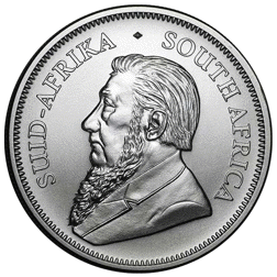 Pre-Owned South African Krugerrand 1oz Silver Coin - Mixed Dates