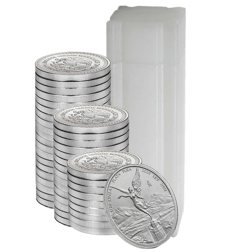 2024 Mexican Libertad 1/20oz Silver Coin - Full Tube of 50 Coins
