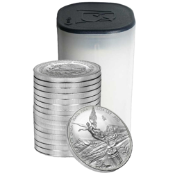 2024 Mexican Libertad 1/4oz Silver Coin - Full Tube of 25 Coins