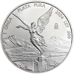 2024 Mexican Libertad 1oz Silver Coin