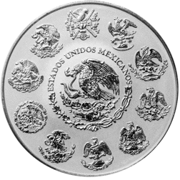 2024 Mexican Libertad 2oz Reverse Proof Silver Coin