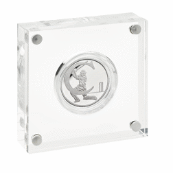 Pre-Owned 2018 UK Cricket 10p Proof Silver Coin - VAT Free