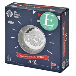 Pre-Owned 2018 UK English Breakfast 10p Proof Silver Coin - VAT Free