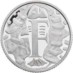 Pre-Owned 2018 UK Fish and Chips 10p Proof Silver Coin - VAT Free