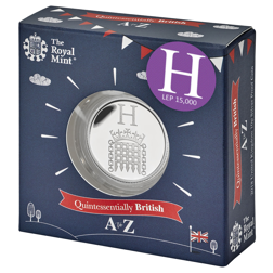Pre-Owned 2018 UK Houses of Parliament 10p Proof Silver Coin - VAT Free