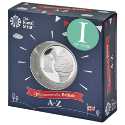 Pre-Owned 2018 UK Ice Cream 10p Proof Silver Coin - VAT Free