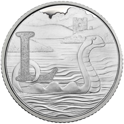 Pre-Owned 2018 UK Loch Ness Monster 10p Proof Silver Coin - VAT Free ...