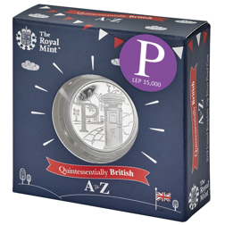 Pre-Owned 2018 UK Postbox 10p Proof Silver Coin - VAT Free