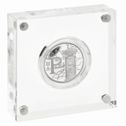 Pre-Owned 2018 UK Postbox 10p Proof Silver Coin - VAT Free