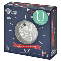 Pre-Owned 2018 UK Union Flag 10p Proof Silver Coin - VAT Free