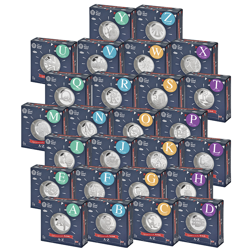 Pre-Owned 2018 UK A-Z 10p Proof Silver 26-Coin Collection - VAT Free