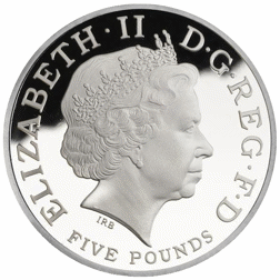 Pre-Owned 2011 'Countdown to London 2012' £5 Proof Design Silver Coin - VAT Free