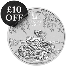 2025 Australian Lunar Snake 1oz Silver Coin