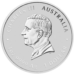 2025 Australian Lunar Snake 1oz Silver Coin