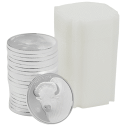 Scottsdale Buffalo Girl 1oz Silver Round