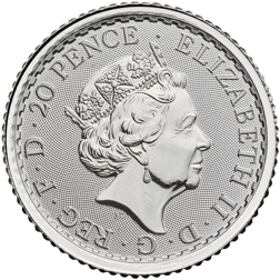 Pre-Owned UK Britannia 1/10oz Silver Coin - Mixed Dates - VAT Free