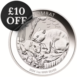 2024 Australian Wombat 1oz Silver Coin