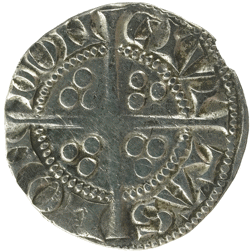 Pre-Owned Edward I Penny Silver Coin - VAT Free