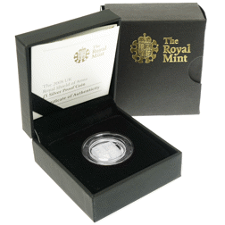 Pre-Owned 2008 UK Royal Shield of Arms £1 Proof Silver Coin - VAT Free