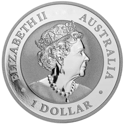 Pre-Owned Australian Swan 1oz Silver Coin - Mixed Dates - VAT Free