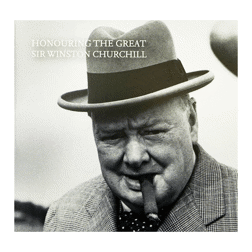 Pre-Owned 2015 UK 50th Anniversary of the Death of Winston Churchill £5 Proof Silver Coin - VAT Free