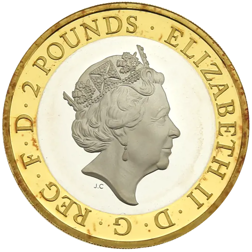 Pre-Owned 2016 UK The Army 'Shoulder to Shoulder' £2 Piedfort Proof Silver Coin - VAT Free