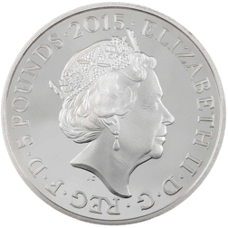 Pre-Owned 2015 UK Battle of Waterloo £5 Proof Silver Coin - VAT Free
