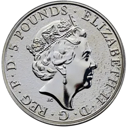 Pre-Owned 2016 UK ‘Welsh Red Dragon’ Britannia Colourised 1oz Silver Coin - VAT Free