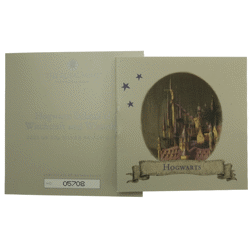 Pre-Owned 2023 UK Hogwarts 50p Proof Silver Coin - VAT Free