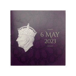 Pre-Owned 2023 UK Coronation of King Charles III £5 Proof Silver Coin - VAT Free