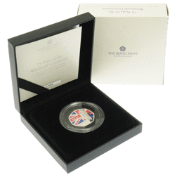Pre-Owned 2023 UK Windrush Generation 50p Piedfort Proof Silver Coin - VAT Free