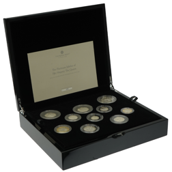Pre-Owned 2022 UK Platinum Jubilee Proof Silver 10-Coin Set - VAT Free