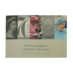 Pre-Owned 2022 UK Platinum Jubilee Proof Silver 10-Coin Set - VAT Free