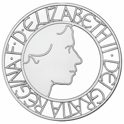 Pre-Owned 2003 UK Coronation Jubilee Crown £5 Proof Design Silver Coin - VAT Free