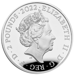 Pre-Owned 2022 UK King James I 1oz Proof Silver Coin Cover - VAT Free