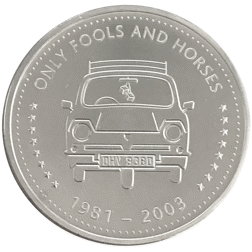 Pre-Owned 2021 UK Only Fools and Horses Proof Silver Medal Cover