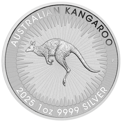 2025 Australian Kangaroo 1oz Silver Coin