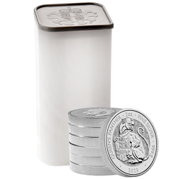 2025 UK Tudor Beasts Queen's Panther 2oz Silver Coin