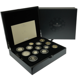 Pre-Owned UK 2021 Currency Proof Silver 13-Coin Collection - VAT Free