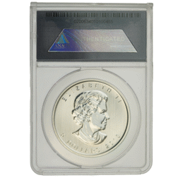 Pre-Owned 2013 Canadian Bison 1oz Silver Coin - ANACS Graded MS70 - 0200634010100455 - VAT Free