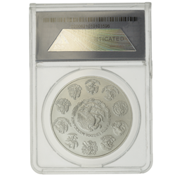 Pre-Owned 2012 Mexican Libertad 1oz Silver Coin - ANACS Graded MS70 - 0200621010101596 - VAT Free