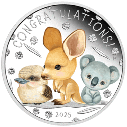 2025 Australian Newborn 1/2oz Proof Silver Coin
