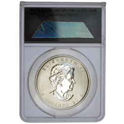 Pre-Owned 2013 Canadian Antelope 1oz Silver Coin - ANACS Graded MS70 - 0200604010102178 - VAT Free