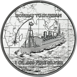 2024 SS Tilawa Shipwreck - Glory Voyage Edition 1oz Silver Round