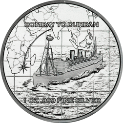 2024 SS Tilawa Shipwreck - Remembrance Sinking Fate 1oz Silver Round